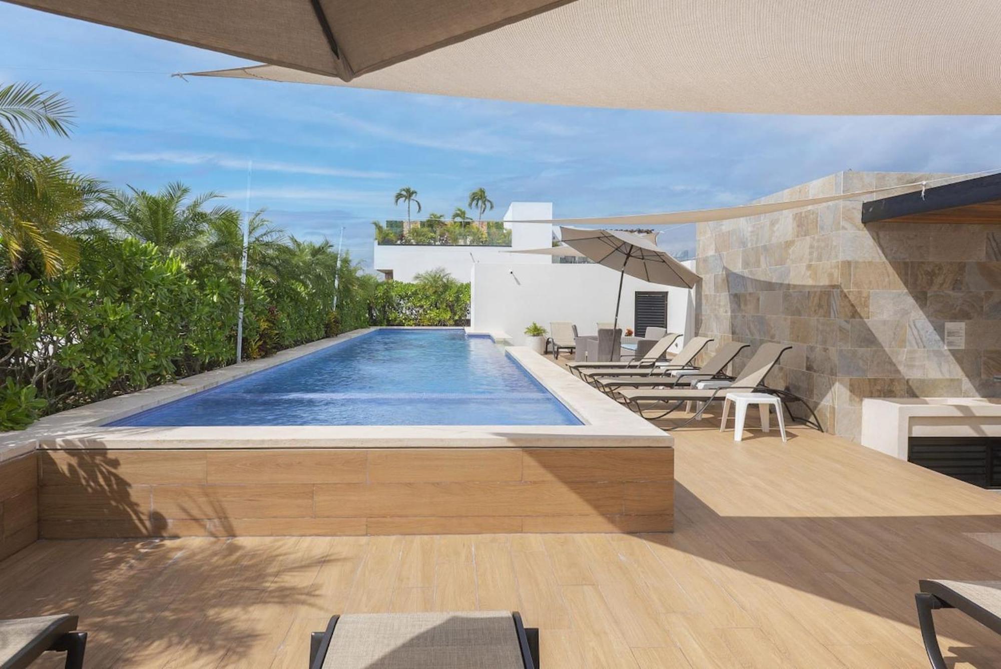 Opal Suites Apartments 신데 델 카르멘 외부 사진